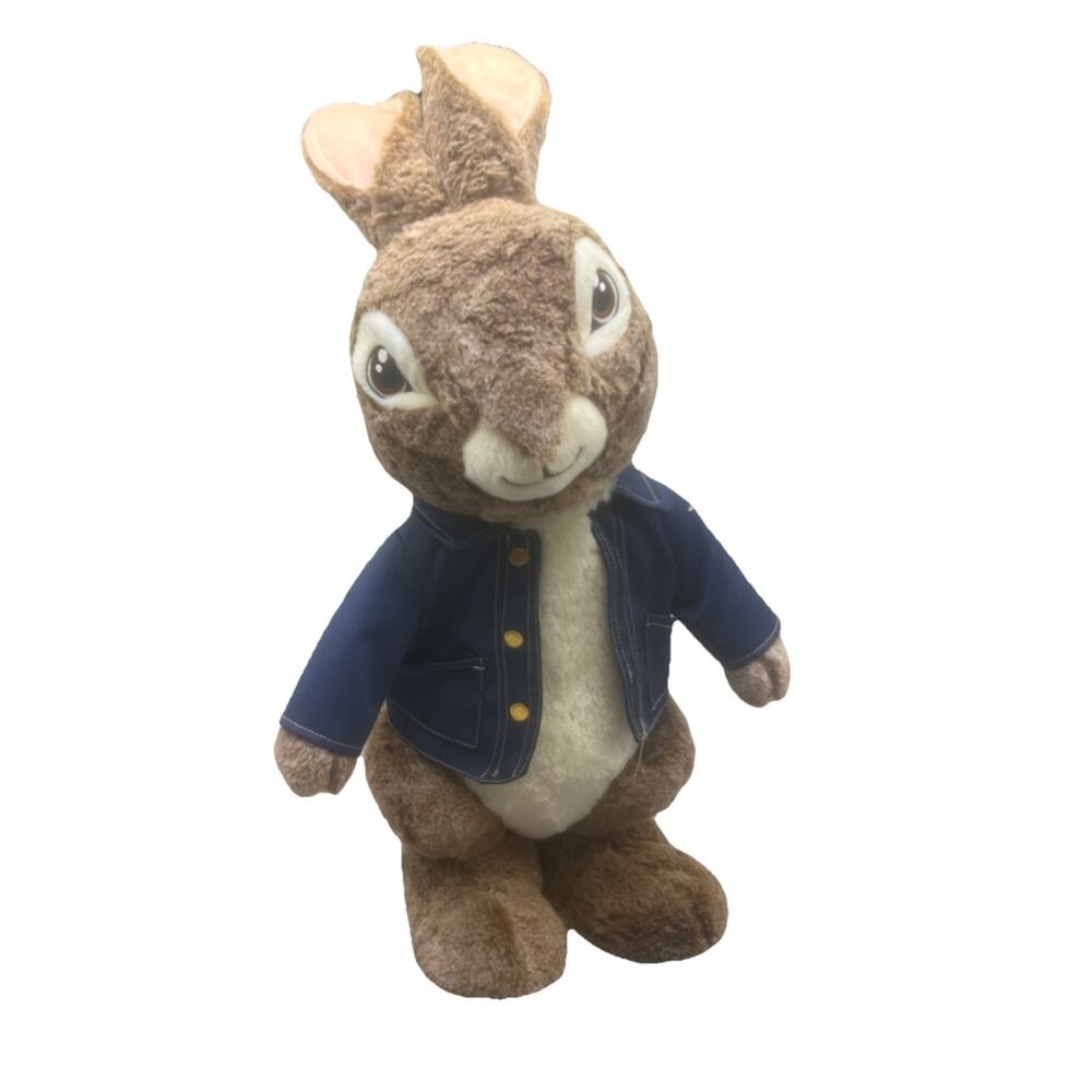 Dan Dee Collector’s Choice Peter Rabbit Plush Doll, Fluffy, Soft, Used. {S3}.